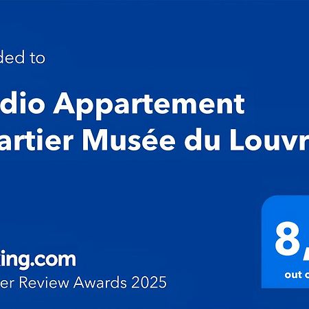 Studio Appartement Quartier Musee Du Louvre 3 Free Netflix Párizs Kültér fotó
